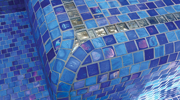 Glass Tile Mosaics - Tessellated Stress